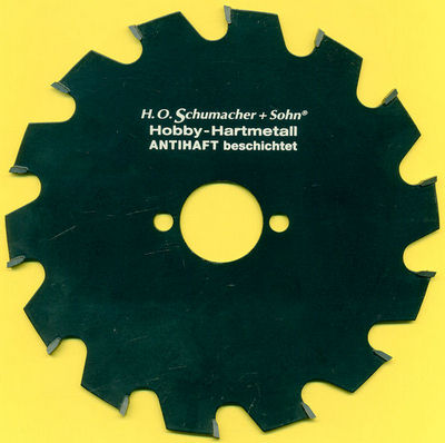 H.O. Schumacher+Sohn Hartmetallbestücktes Kreissägeblatt Hobby Grobzahn Ø 160 mm, Bohrung 30 mm
