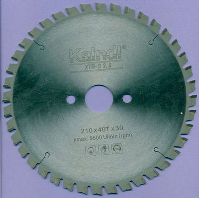 Kaindl XTR-S 2.0 Multisägeblatt für Kreissägen Ø 210 mm, Bohrung 30 mm
